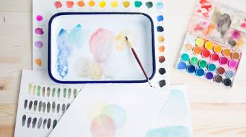 Watercolor Basics: Ink and Watercolor — Workshop SLC