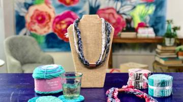 Jewelry Design with Scotchbonnet!: Working with Fabric by Tracey-Renee  Hubbard - Creativebug