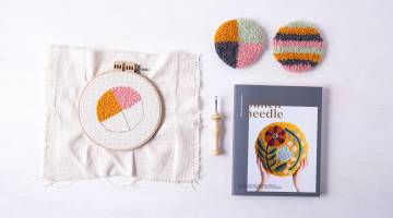 Punch Needle Embroidery Workshop by bookhou - Creativebug