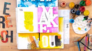 Creating a Mixed-Paper Sketchbook by Pam Garrison - Creativebug