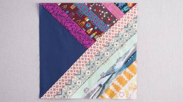 Quilt Block Oven Mitt by Ashley Nickels - Creativebug