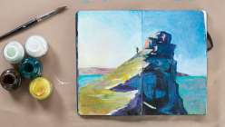 Working In Acrylic Ink: A Daily Sketchbook Practice by Missy Dunaway -  Creativebug