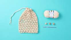 Crochet a Set of Mesh Market Bags by Twinkie Chan - Creativebug