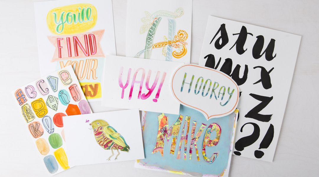creative lettering for kids