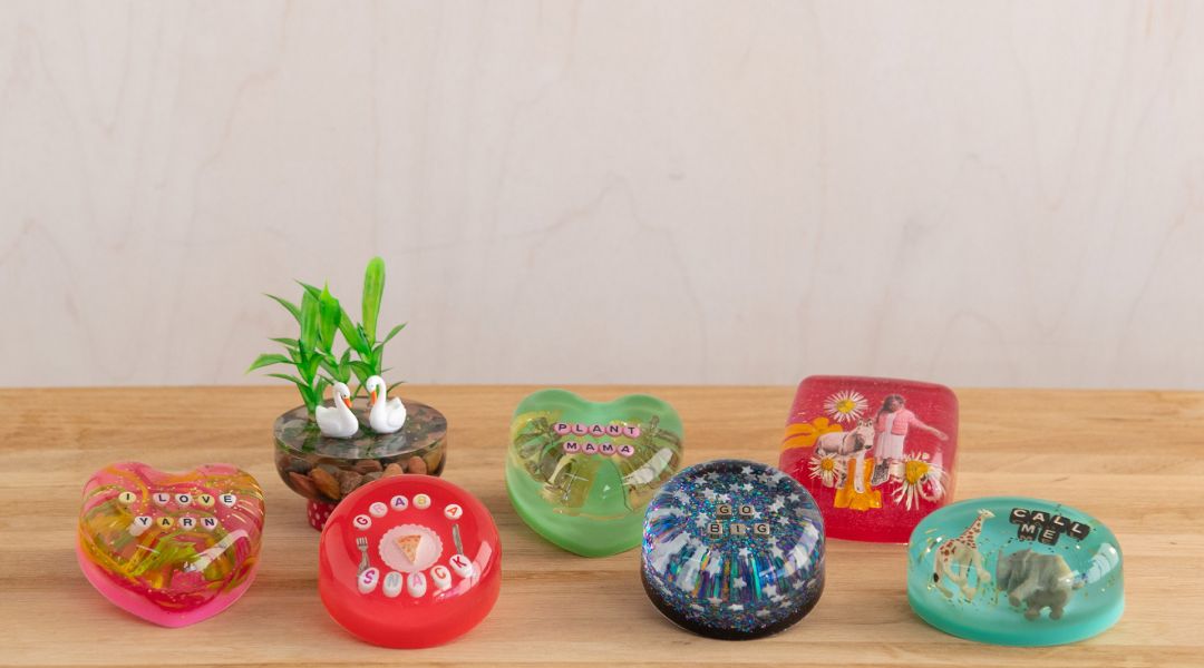 DIY: Clear Casting Resin Paperweights - Resin Crafts Blog