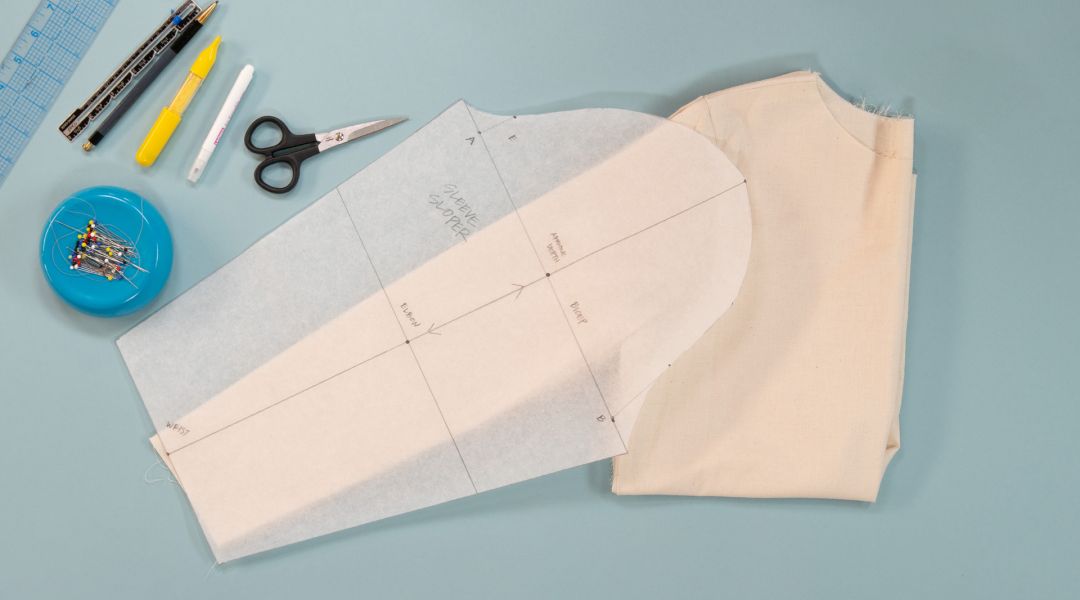 Draft and Sew a Sleeve Sloper and Muslin by Sanae Ishida - Creativebug