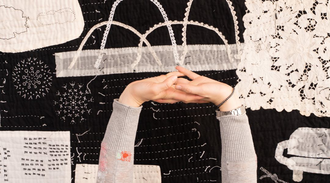 Crafting Together: Hand Yoga with Heidi Parkes and the Love Letter Quilt by  CBTV Live - Creativebug
