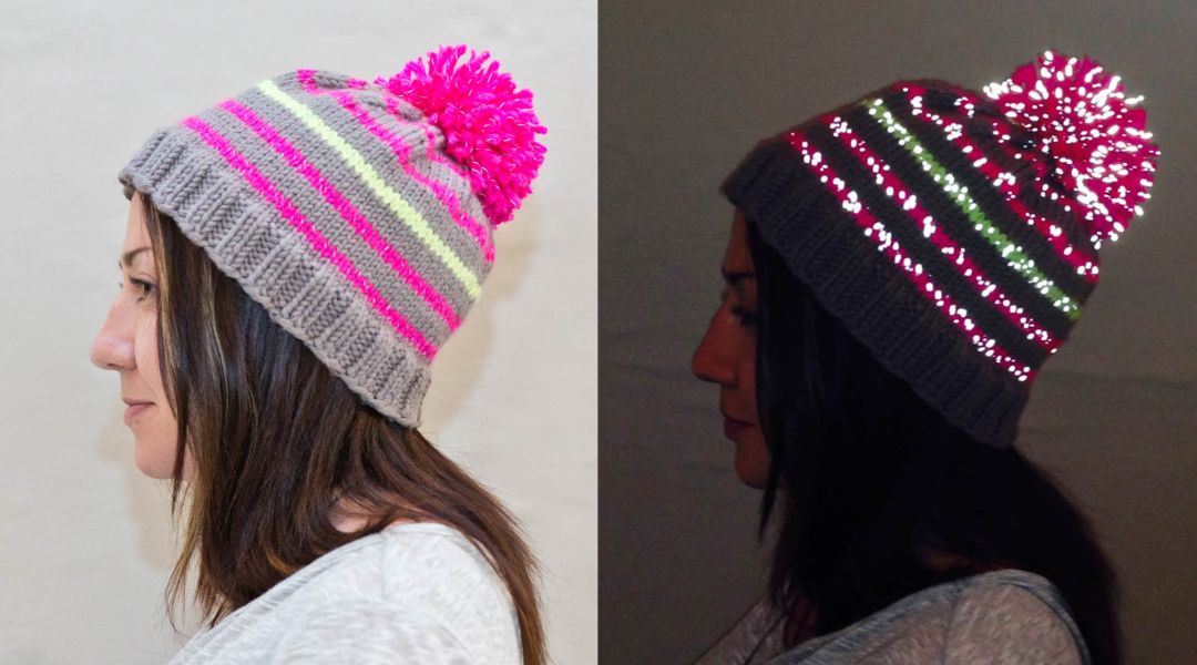 Knit a Reflective Hat by Maggie Pace - Creativebug