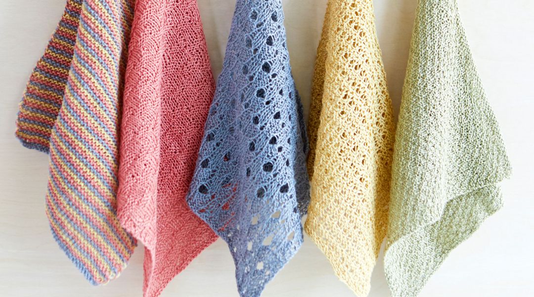 How to Knit Dishcloths by Wendy Bernard - Creativebug