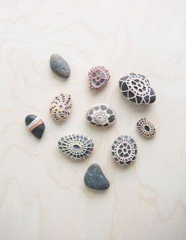 Crocheted Stones