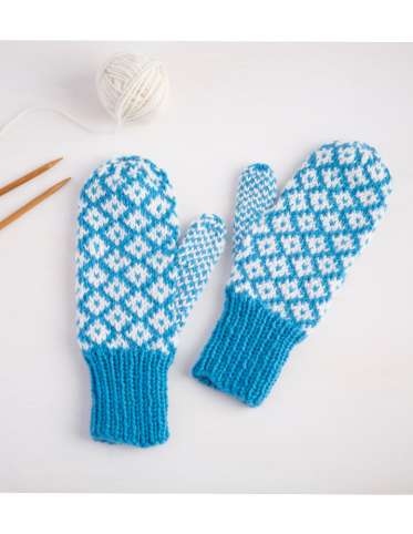 Fair Isle Mitts and Mittens