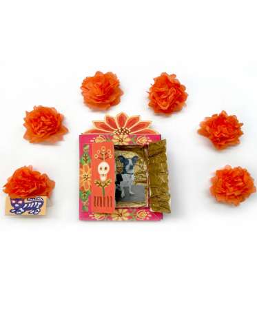 Make a Paper Alter for Dia De Los Muertos