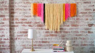 DIY Chipboard and Yarn Wall Hangings (3 Designs) - Lia Griffith