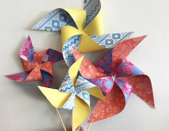 Paper Pinwheels: 6/22/17